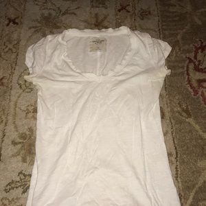 Basic white tee